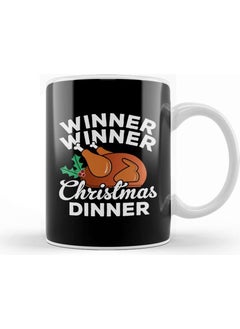 Print Shop Winner Winner Christmas Dinner Turkey Mug Porcelain