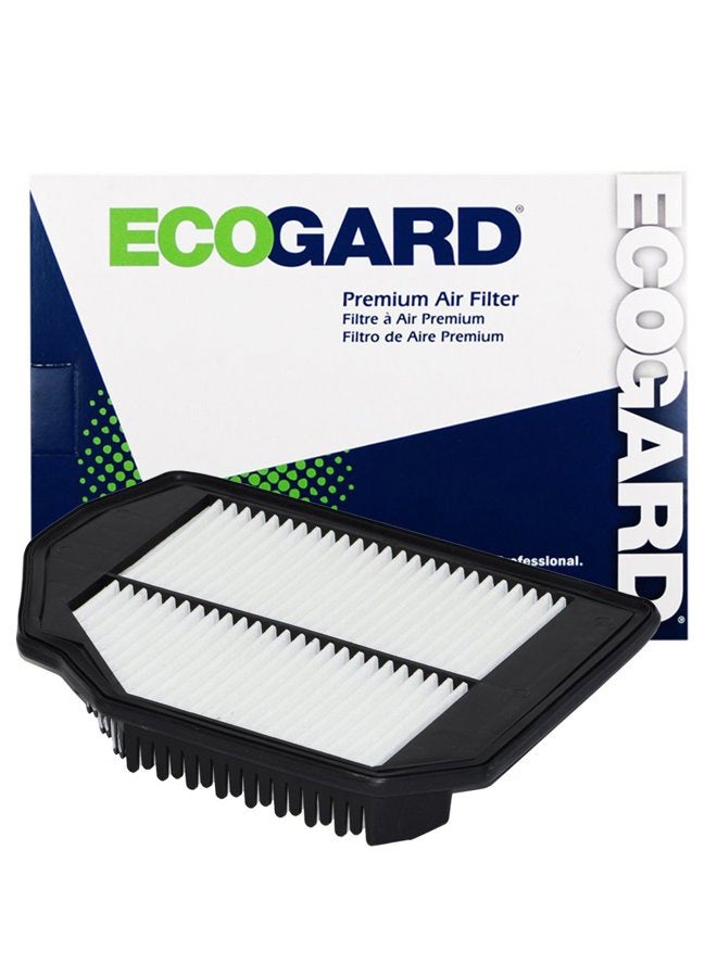 ECOGARD XA10473 Premium Engine Air Filter Fits Genesis G80 3.8L 2017-2019 | Hyundai Genesis 3.8L 2015-2016, Genesis Coupe 3.8L 2016 - Image 1