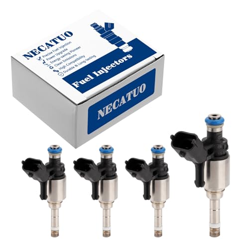 NECATUO Set of 4 Fuel Injectors Compatible with Mini Cooper 20072015 Cooper Countryman 20112016 Cooper Paceman 20132016 16L L4 Replaces FJ1123 13538682350 85512106 - Image 1