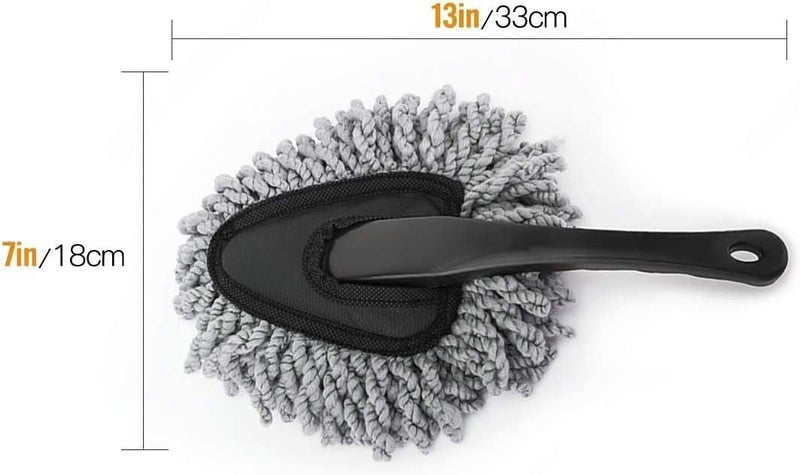 VYOOx Microfiber Car Duster Brush - 8 cm, Scratch-Free Cleaning Tool for Home and Auto - Image 2
