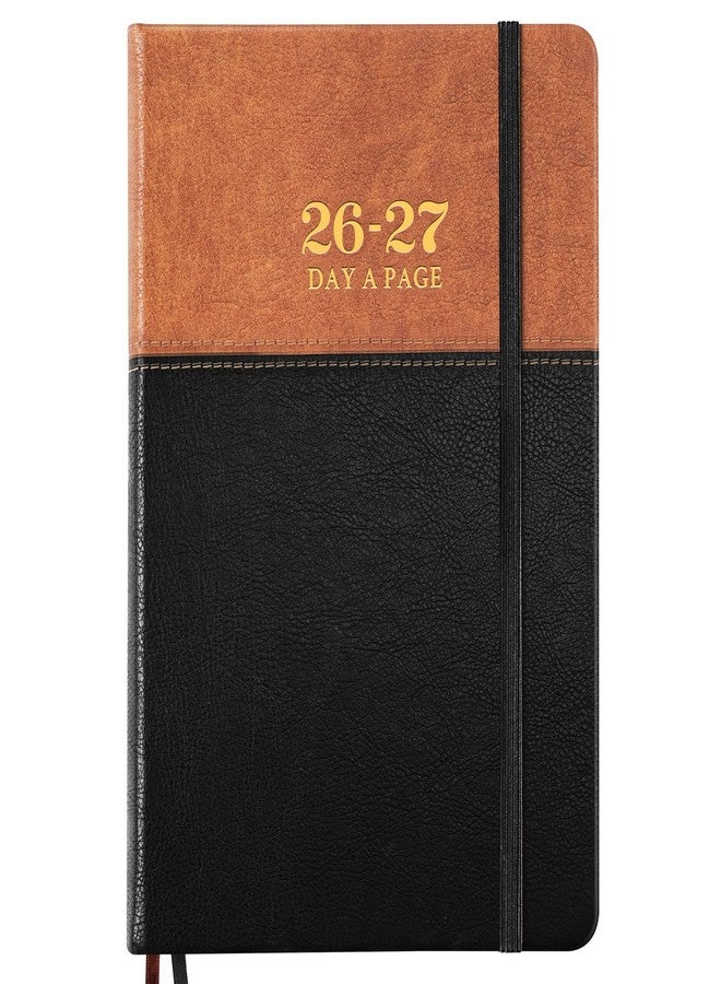 Lemome 2026-2027 Diary - Standard Diary, July 2026 - June 2027, Daily Planner 2026-2027, 5.8" x 8.4", Full Page Per Day, Hardcover, Brown - Image 1