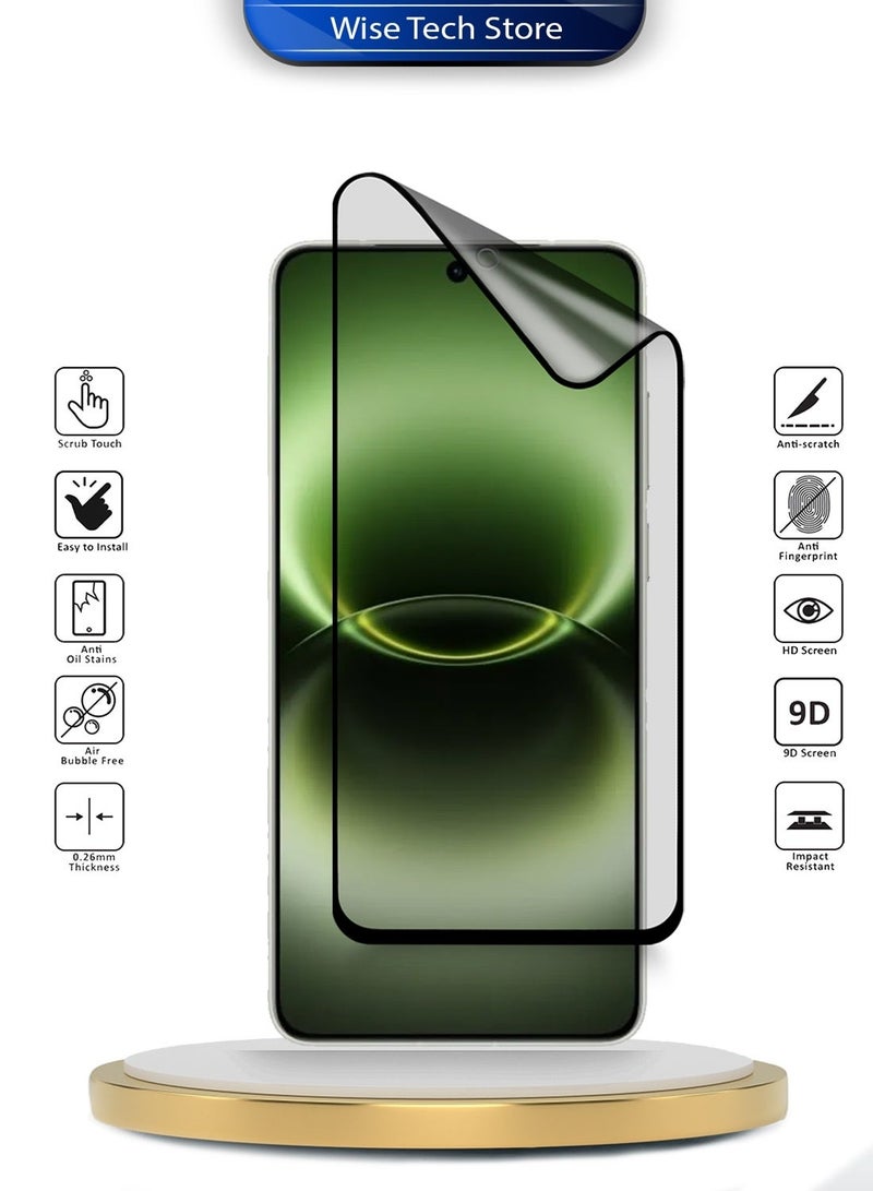 Wtech [2 PACK] vivo X300 Ultra 5G 2026 Premium Nano Ceramic Film 100D Glass Screen Protector - Transparent - Image 2