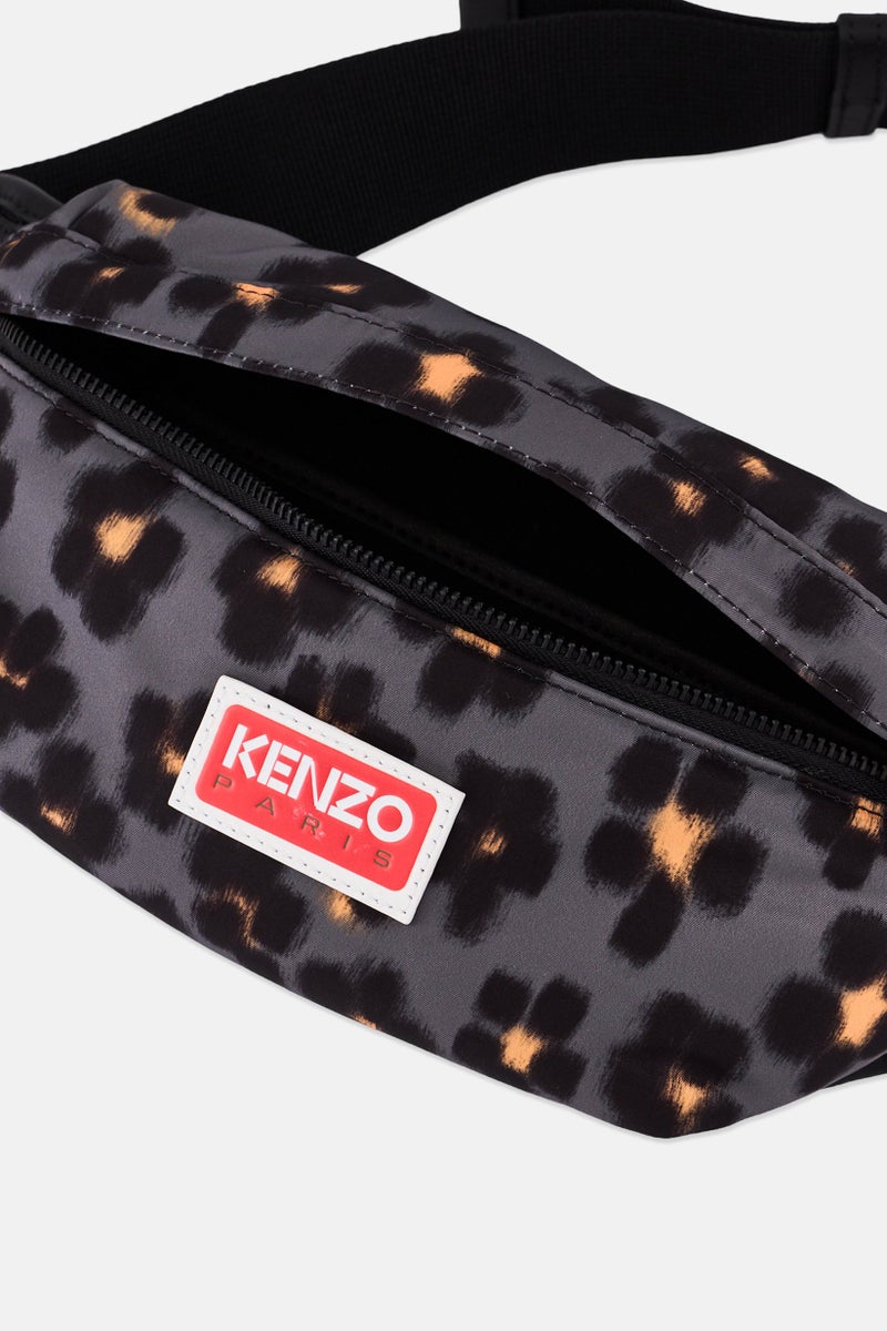 Kenzo Men Brand Logo Fanny Pack, Multicolor  - Image 3