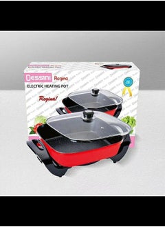 DESSINI DESSINI Electric Heating Pot Multifunction Non-Stick Grill Frying Hot Pan Cooker  - Image 1