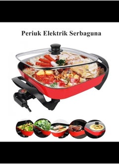 DESSINI DESSINI Electric Heating Pot Multifunction Non-Stick Grill Frying Hot Pan Cooker  - Image 5