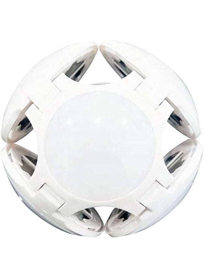 ECVV UFO Bulb Lamp 40W LED Shop Light, Led Ceiling Lights with 4 Adjustable Panels, UFO Football Lights Orange - Image 3