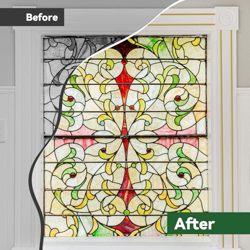 JSIWOTH 52.5 Ft Peel and Stick Wall Molding Trim, Matte Gold Self Adhesive Flexible Trim for Wall, Edges, Borders, Window Frames, Backsplash Tiles, Baseboard & More (W:0.4", T:0.1") - Image 5