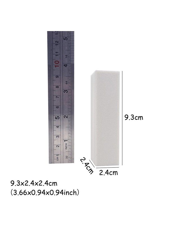 HONBAY 10Pcs White Nail Buffer Sanding Block Files Nail Art Tips Tool - Image 3