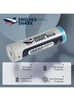 Generic Torch Special 18650 Lithium Battery Capacity Is 3.7v-Color:18650 Protection Electricity  - Image 2