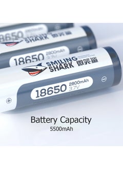 Generic Torch Special 18650 Lithium Battery Capacity Is 3.7v-Color:18650 Protection Electricity  - Image 5