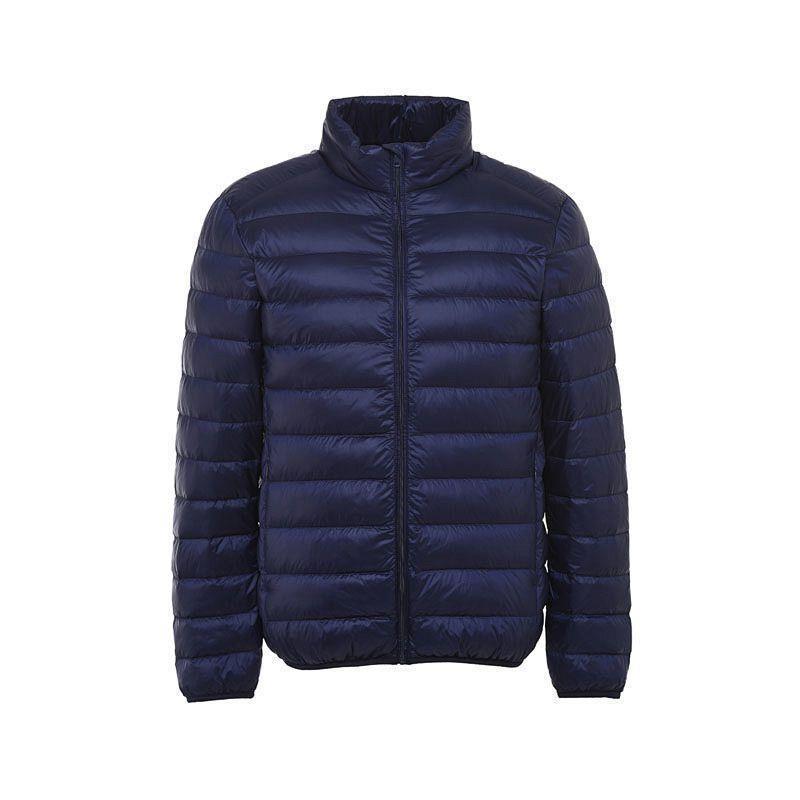 Lightweight Quilted Down Jacket for Boys Men's Tibetan collar 