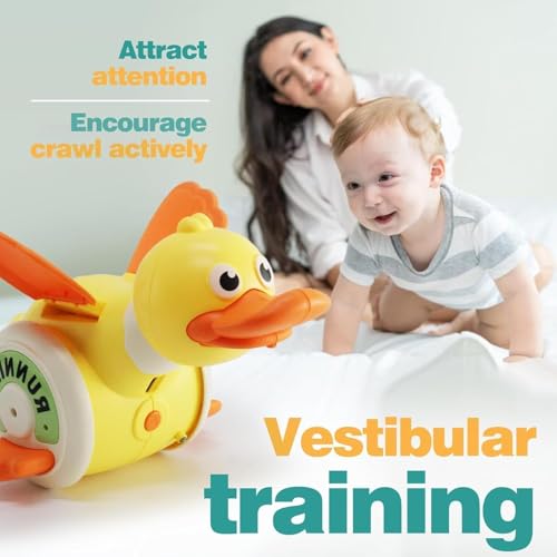 ON STORE Dancing Duck for Toddlers – Musical Light-Up Duck with Singing, Spinning & Waddling Actions – Educational Toy for Babies & Kids Ages 1-5 – Interactive Early Learning Toy with Music & Lights (MULTI) - Image 4