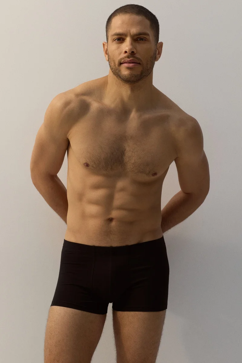 اتش اند ام سروال داخلي شورت من القطن - عبوة من 5 قطع