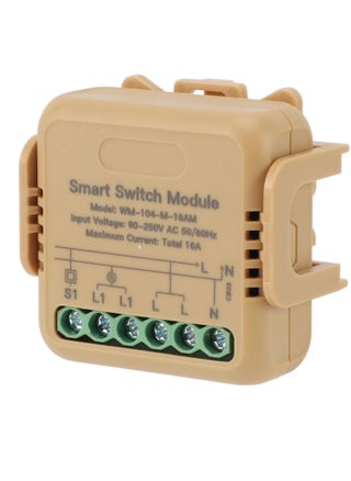 WiFi Smart Relay and Touch Wall Switch, Works with Google Assistant & Alexa, 2-Way Multi-Control, RF433 Remote, Timer Relay 2 Gang 10A, Smart Life/Tuya, No Hub Required (1PC) - pzsku/ZE3C278BE609C5F21CDDDZ/45/_/1729756889/2b2914af-34d4-41eb-8de0-feb357fed4ab