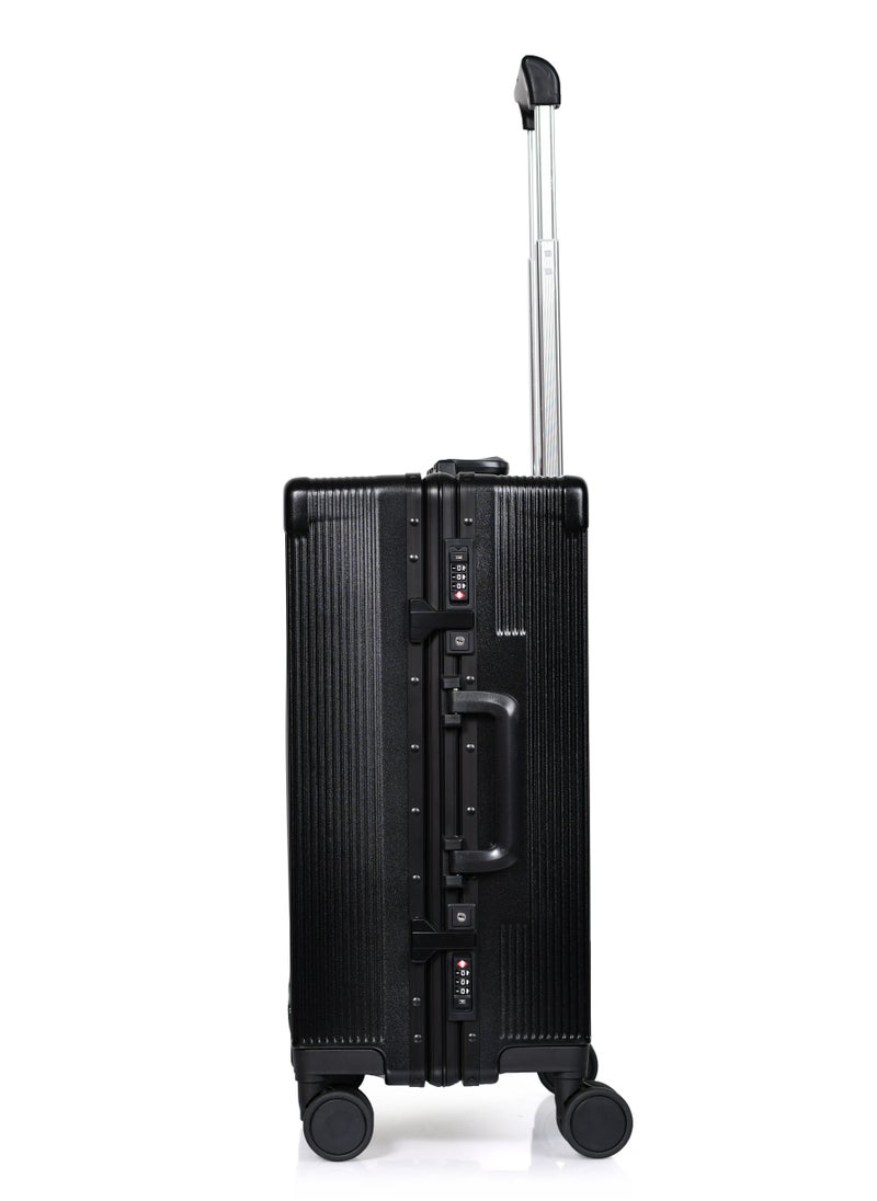 MORANO - Morano Lightweight Carry-on Luggage with TSA Lock (Black) - Image 1