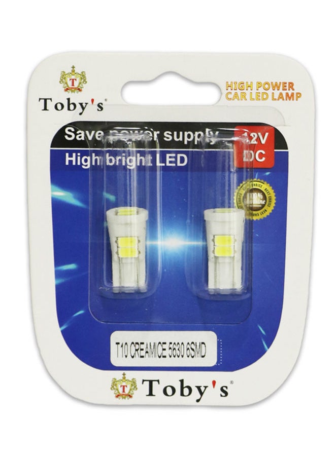 نيبمينينت طقم مصابيح لوحة الترخيص T10 بإضاءة LED مكوّن من قطعتين  - Image 3