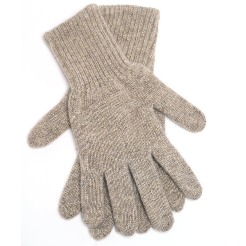 Zaya Organic Pure Wool Gloves for Men and Women, Un-dyed Sustainable Natural Fiber, Essential Cold-Weather Winter Accessories (Taupe, Man) - Image 5
