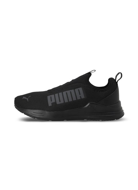 Wired Rapid Unisex Black Sneakers