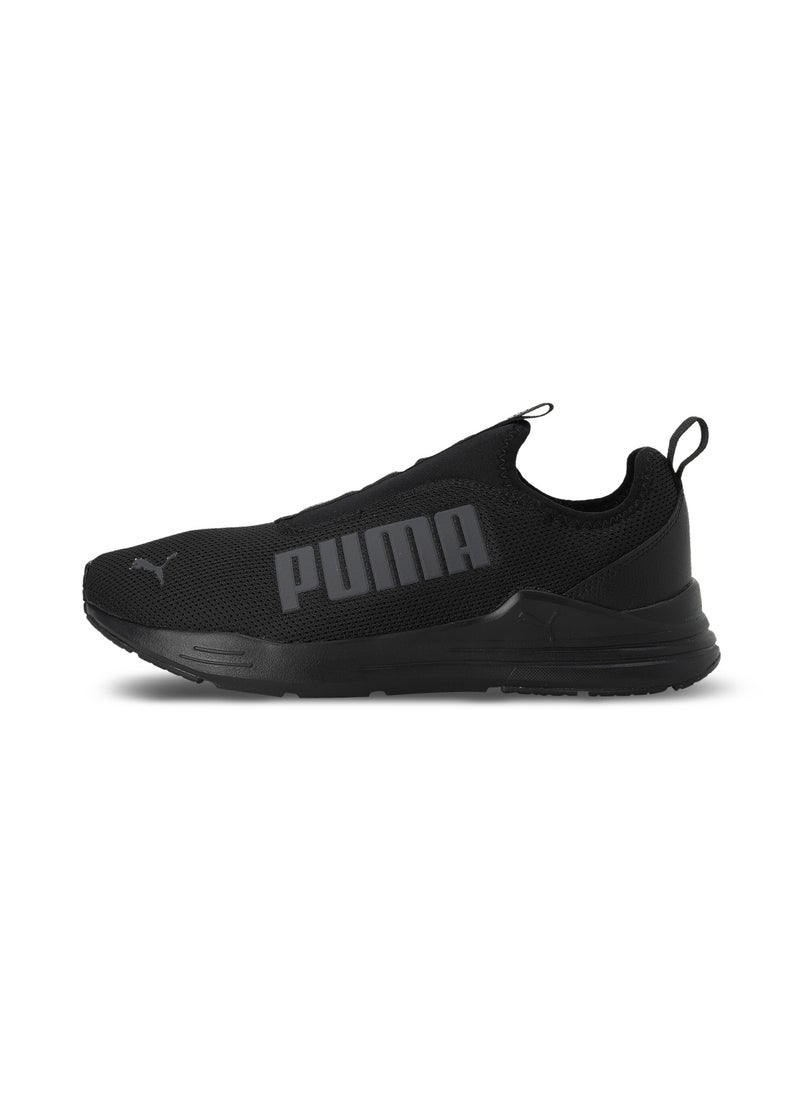 PUMA Wired Rapid Unisex Black Sneakers  - Image 1