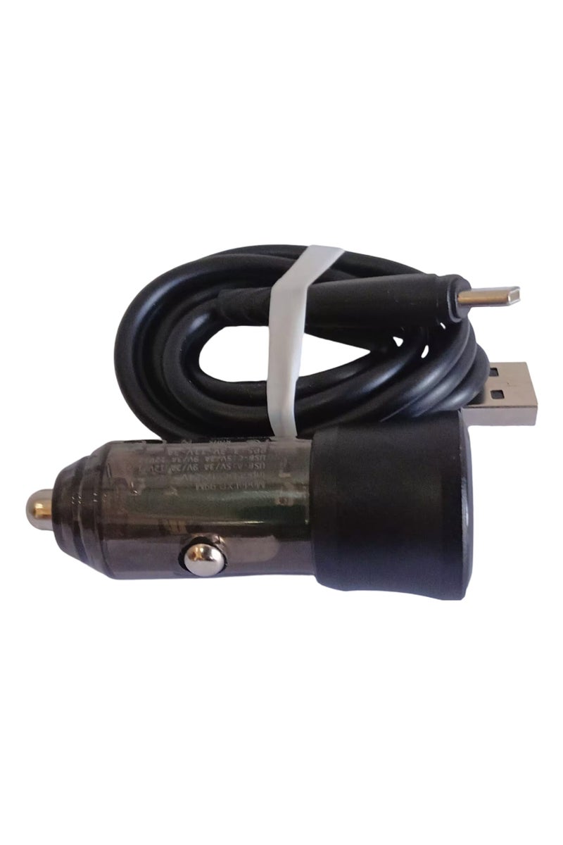 اكس - بلس شاحن سيارة X-Plus بقوة 48 واط - PD + USB | شحن سريع وآمن أثناء القيادة مع كابل تايب سى - Image 4