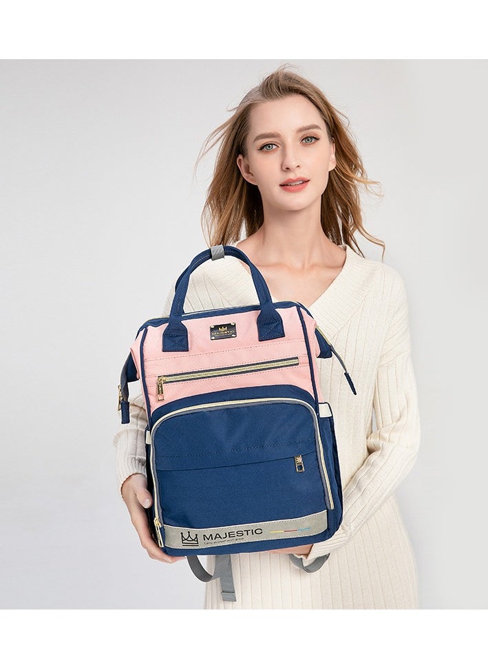 Majestic 133 3 Pcs Baby Maternity Diaper Fashion Waterproof Multifunctional large capacity backpack bag - Unicorn Grey  - Image 3