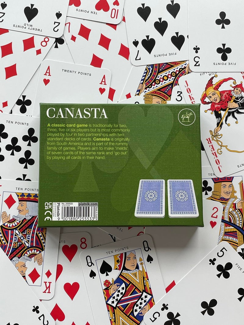 Gibsons Piatnik Canasta Card Game - Image 2