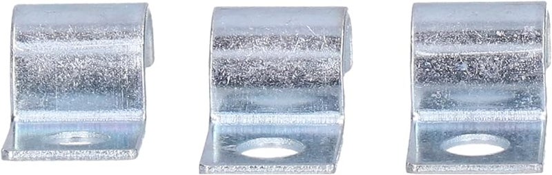 مشبك أنبوب بفتحة واحدة 14 ملم مطلي بالزنك من الفولاذ المقاوم للصدأ، مشبك سرج لحلقات المطاط - Image 4