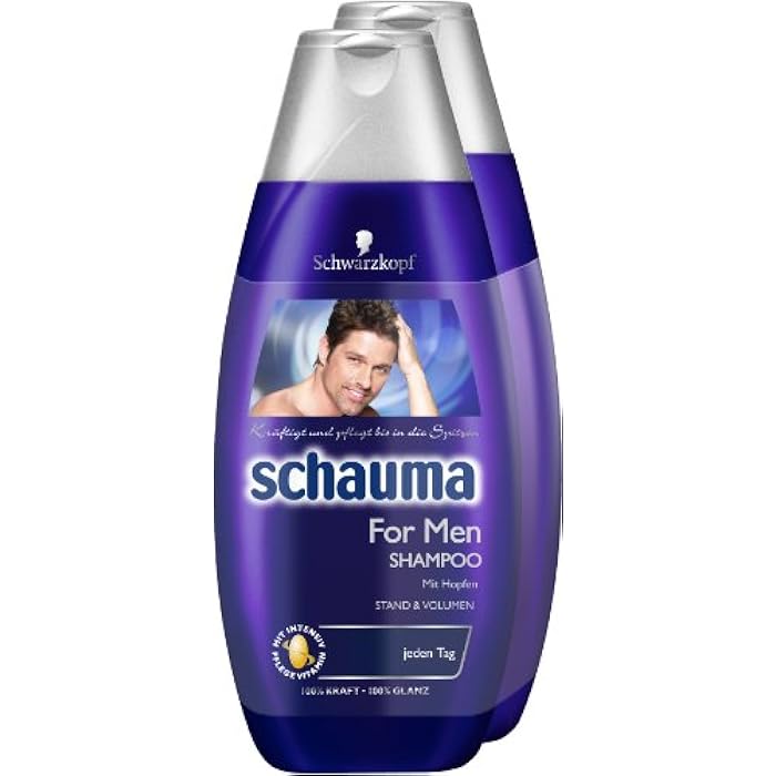 Schauma For Men Shampoo (2 x 400 ml) by Schauma