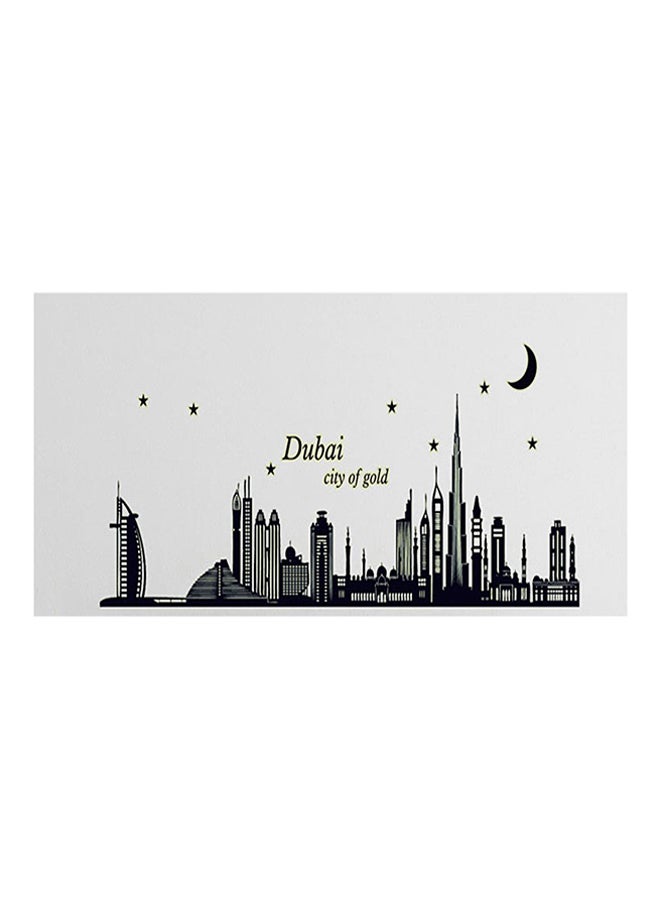 هوميان ملصق جداري فلورسنت أسود/ أبيض 60x90سم - Image 1