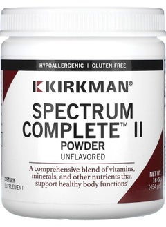 Kirkman Labs Spectrum Complete II Powder Unflavored 16 oz (454 gm) 