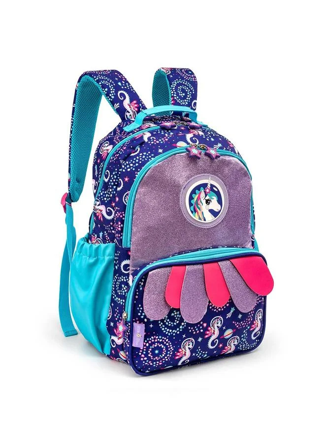 Milk&moo Girls Printed Backpack with Pockets