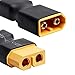 Hobbypark T Plug Deans Style to XT60 Connector Adapter RC Lipo Battery Charger Conversion wBattery Straps - Image 2