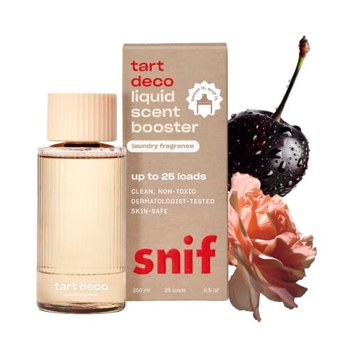 Snif Tart Deco Scent Booster, Juicy, Sophisticated Cherry Scent, 25 Loads, Non-Irritating to Skin, Clean, Non-Toxic, Vegan, Cruelty Free, 8.5oz - Image 1