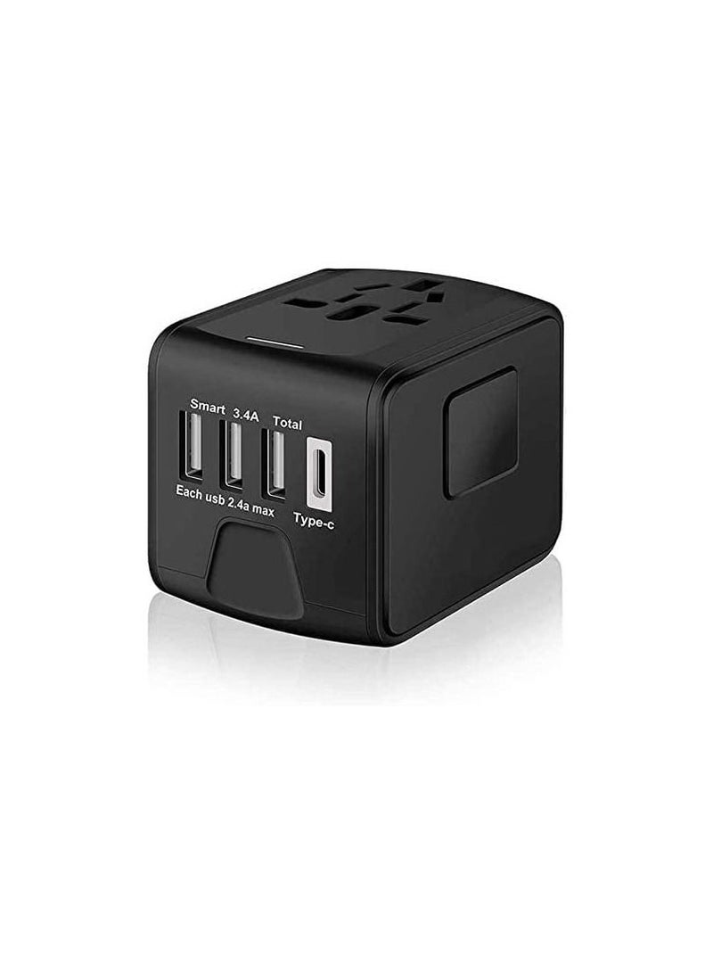 Universal World Travel Power Adapter International Power Adapter Worldwide All in One AC Outlet Power Plug Adapter With 30 USB And 10 Type-C Charging Port - Image 2