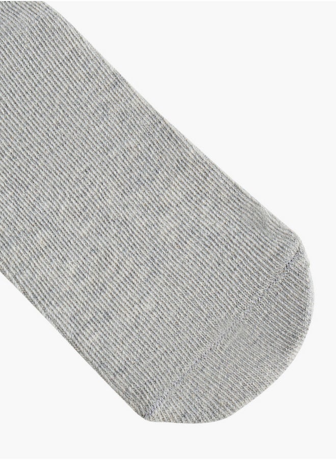 Kappa Boys Ribbed Non-Terry Ankle Length Socks - Set of 3  - Image 5
