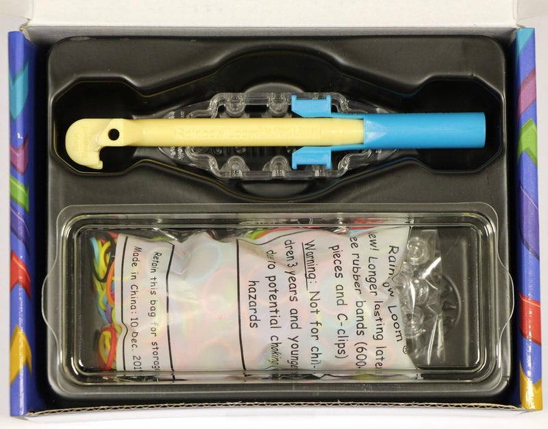Rainbow Loom® Monster Tail™ Kit - Compact Loom and Case for Travel, Makes Sized Bracelets, Includes Exclusive Loom and 2 Bracelet Instructions for Boys and Girls 7+ - Image 2