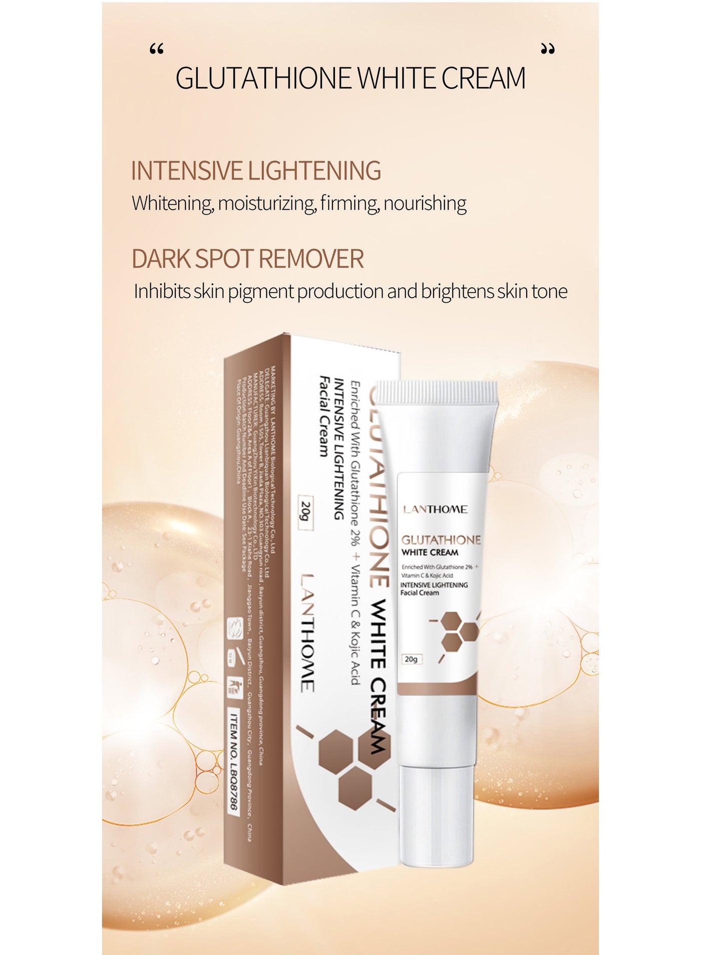 when to use glutathione cream Wild Organic L-Glutathione Skin Brightening, Anti Ageing Day And Night Beautyvoc Glutathione Brightening Cream with
