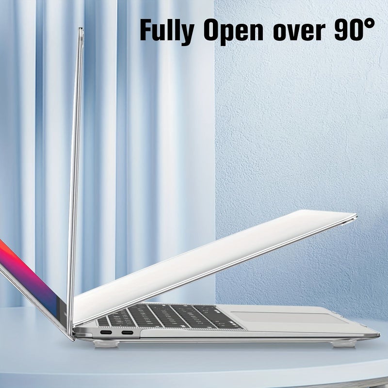 Clear 2026 Air 13 Inch M5 A3449 Transparent Bowknot Compatible Macbook Case - Image 4