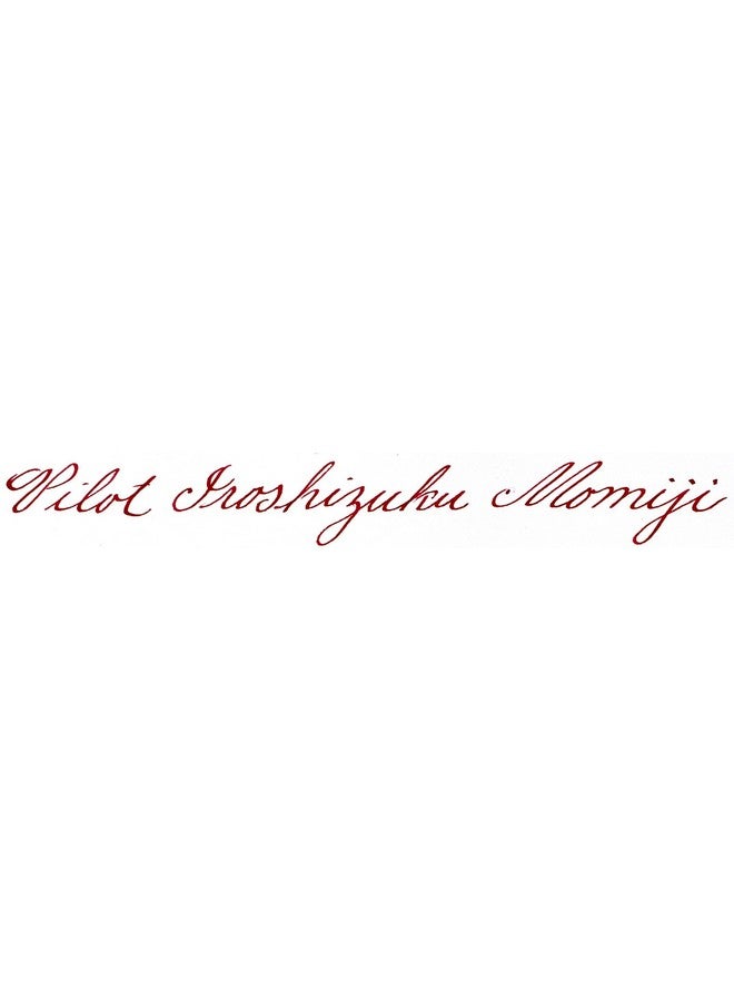 PILOT Iroshizuku Bottled Fountain Pen Ink, Momiji, Autumn Leaves (Red) 50Ml Bottle (69208) - Image 4