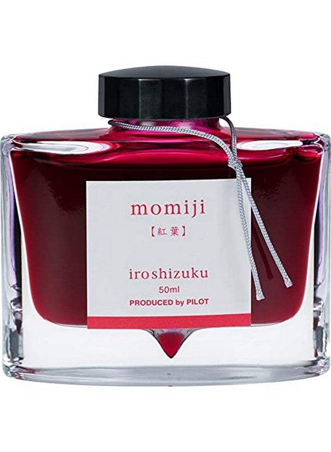 PILOT Iroshizuku Bottled Fountain Pen Ink, Momiji, Autumn Leaves (Red) 50Ml Bottle (69208) - Image 1