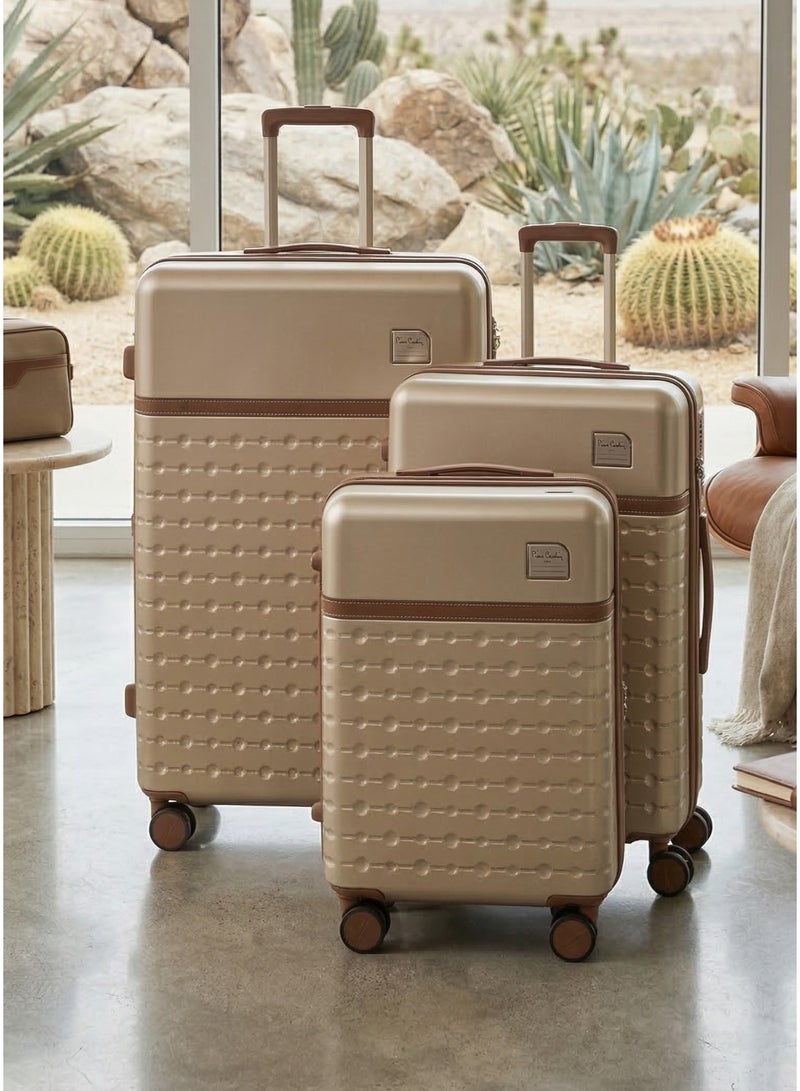 3-Piece Polycarbonate Hard Shell Luggage Set with TSA Lock & Spinner Wheels - Image 3