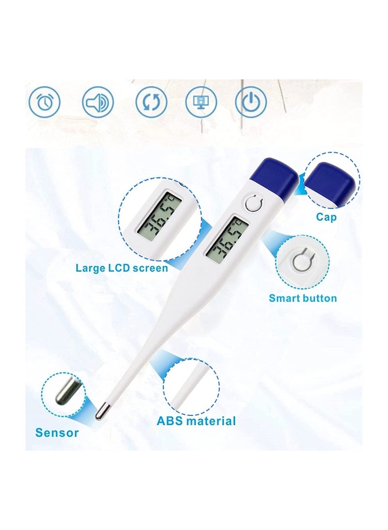 Generic Digital Body Thermometer for All Ages - Accurate and Reliable for Adults, Kids, Babies, and Seniors - Perfect for Home and Family Use (Blue)  - Image 2