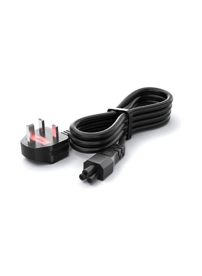 XLT Laptop Power Cable 3 Pin Mains lead Power UK Plug for Laptop -1.2m - Image 5