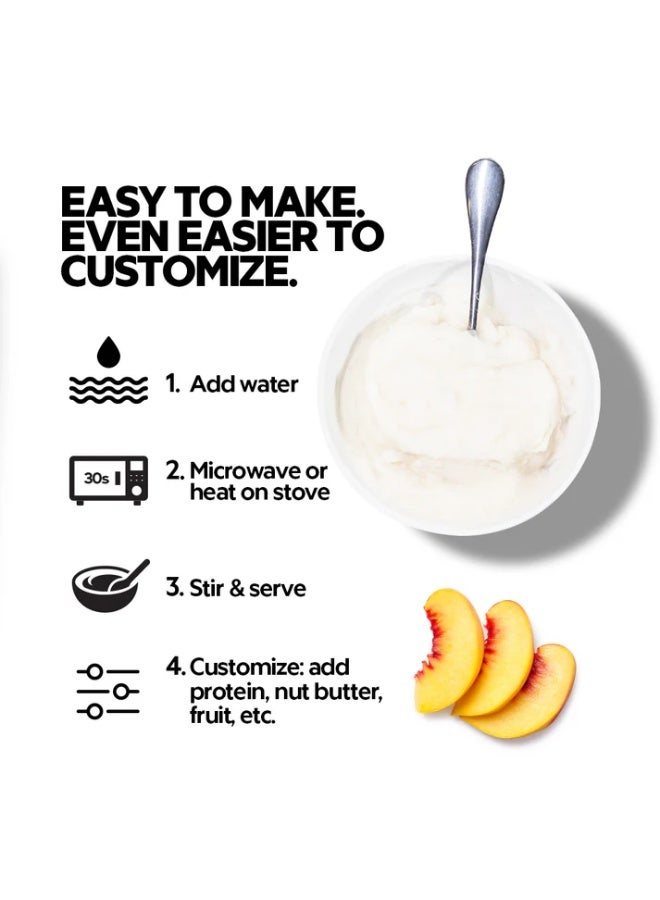 Elev8 Creamy rice Dairy free and gluten free Georgia Peach 875g - Image 4