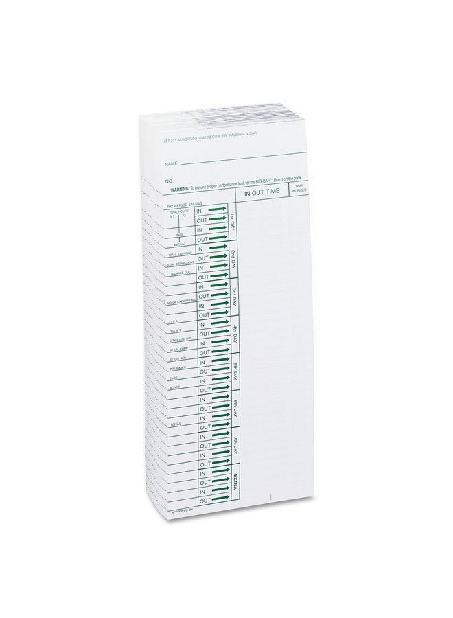 Acroprint Time Recorder Co. Time Cards And Time Clock Accessories (Acp096103080) - Image 2