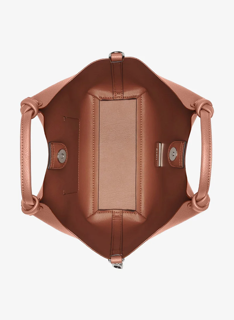 DKNY HOT COCOA Paula Small Tote for Women | Best Price UAE