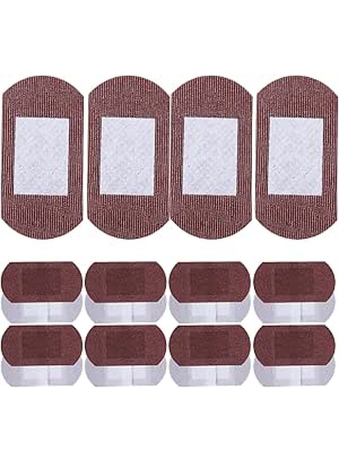 Fabric Fingertip Bandages 50pcs Breathable Elastic Cloth Adhesive For Small Cuts - Image 1