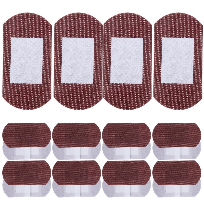 Fabric Fingertip Bandages 50pcs Breathable Elastic Cloth Adhesive For Small Cuts - Image 2