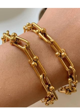 Gold plated stainless steel fixed color bracelet - pzsku/ZE3C52AE10ED0D75A8D42Z/45/1741984573/999c5b7c-84cf-4bf9-a674-02d1f0bdbe50
