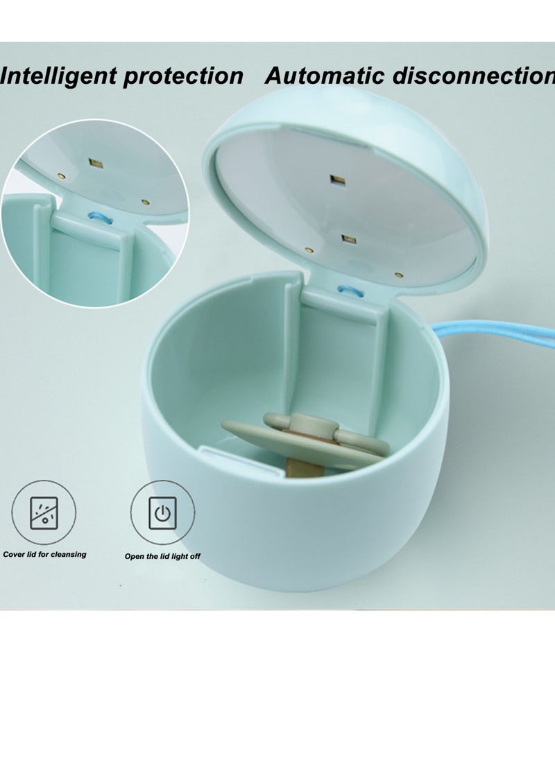 Velaurs - UV pacifier cleaning box 2 lamp chips long standby USB rechargeable - Image 1